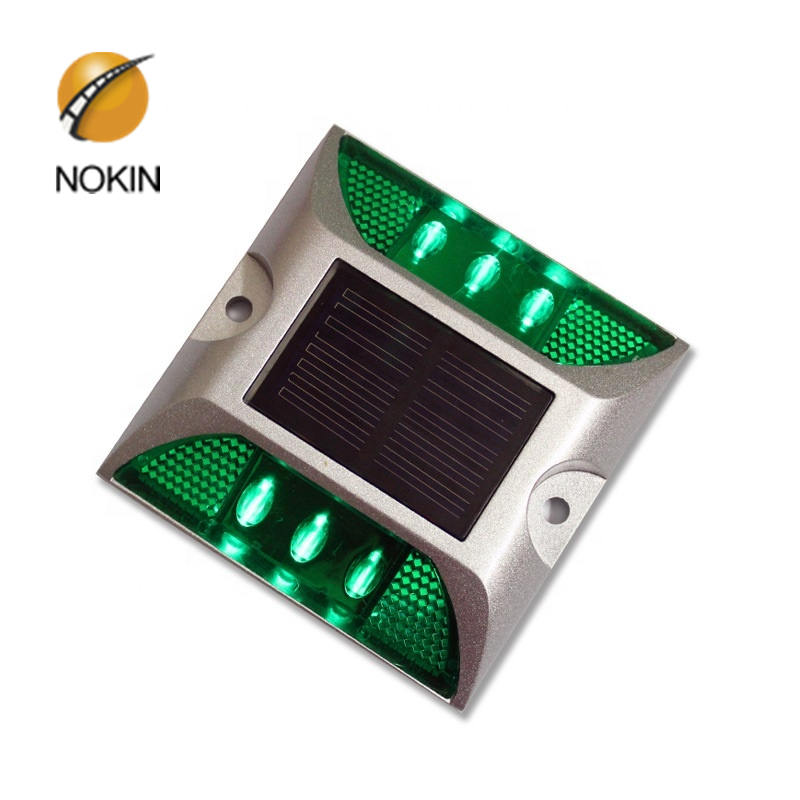 Solar Powered Road Stud Synchronous Flashing For Airport 